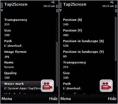 عکسبرداری از صفحه نمایش با Tap2Screen v1.3 – نوکیا سری ۶۰ ویرایش ۵