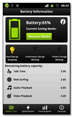 دانلود نرم افزار افزایش طول عمر باتری در آندروید – Easy Battery Saver 2.2