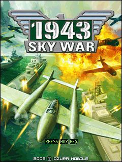 دانلود بازی زیبا و سرگرم کننده ۱۹۴۳ Sky War  با فرمت جاوا