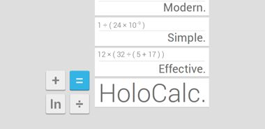 ماشین حساب مهندسی HoloCalc Scientific Calculator 2.0.2 – اندروید