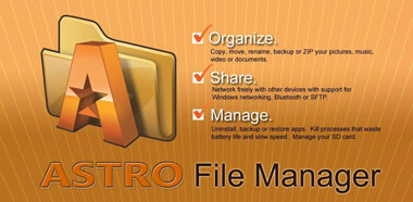 نرم افزار مدیریت فایل ASTRO File Manager with Cloud v4.4.576 – اندروید