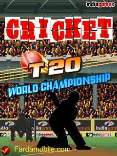 بازی موبایل کریکت به نام Cricket T20 World