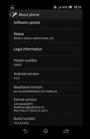 اندروید ۴٫۲٫۲ برای سونی Xperia Z عرضه شد